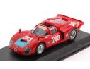 BEST MODEL BT9137-2 ALFA ROMEO 33.2 N.248 TARGA FLORIO 1969 PINTO-ALBERTI 1:43 Modellino