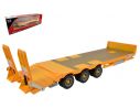 BRITAINS LC43254 PIANALE TRASPORTO MACCHINE OPERATRICI KANE LOW LOADER YELLOW 1:32 Modellino