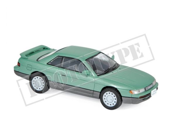 NOREV NV420181 NISSAN SILVIA S13 1988 LIGHT GREEN METALLIC 1:43 Modellino