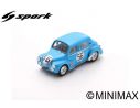 SPARK MODEL S5223 RENAULT 4 CV N.56 LM 1952 J.E.VERNET-J.PAIRARD 1:43 Modellino