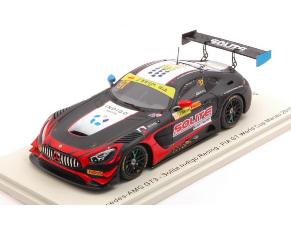 SPARK MODEL SA219 MERCEDES GT3 N.97 FIA GT WORLD CUP MACAU 2019 R.BRUINS 1:43 Modellino