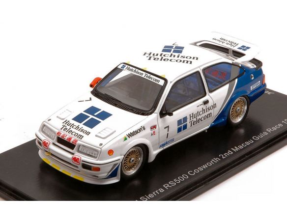 SPARK MODEL SA193 FORD SIERRA RS500 COSWORTH N.7 2nd MACAU GUIA RACE 1989 ANDY ROUSE 1:43 Modellino