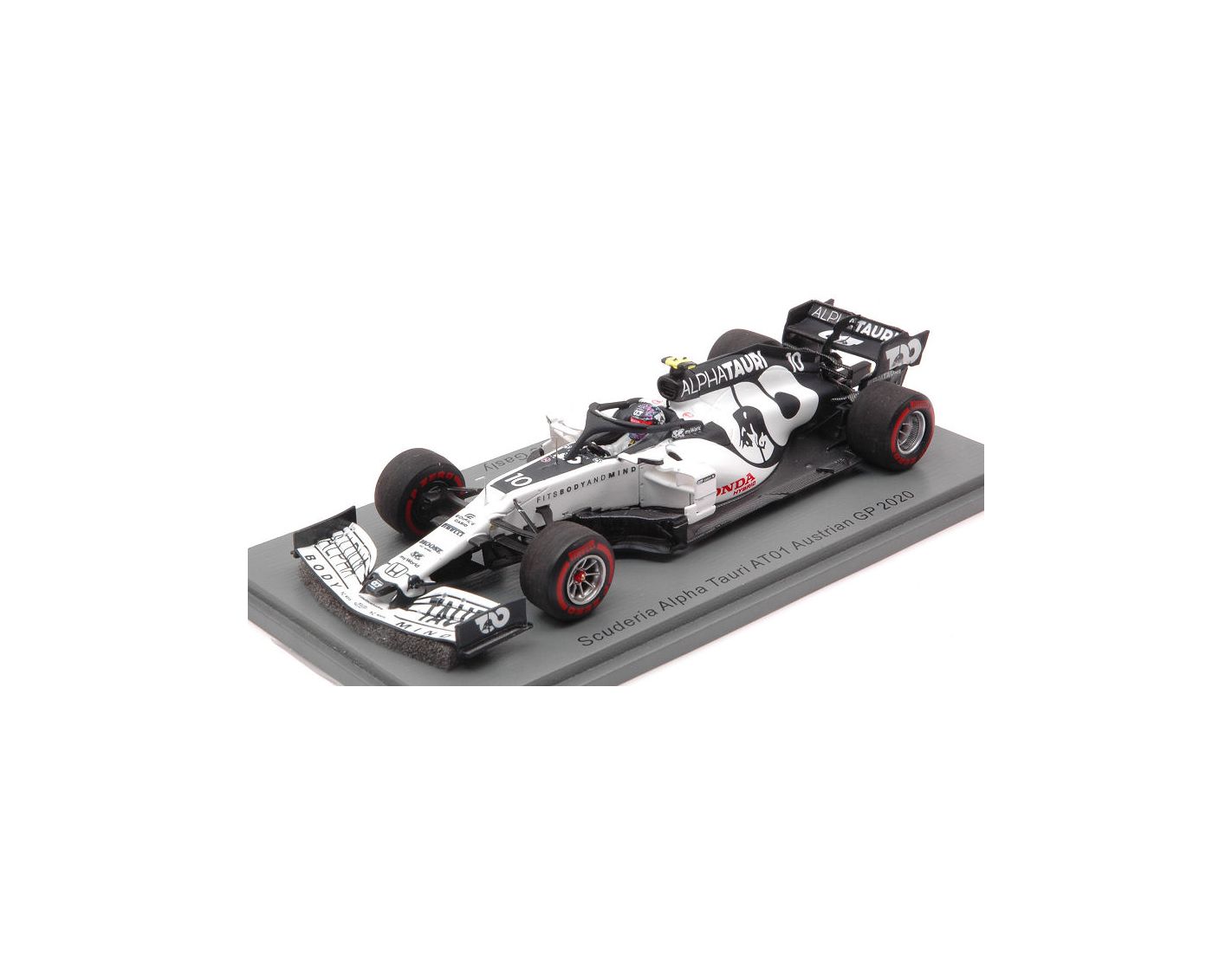 SPARK MODEL S6468 ALPHA TAURI AT01 PIERRE GASLY 2020 N.10 7th AUSTRIAN GP  1:43 Modellino