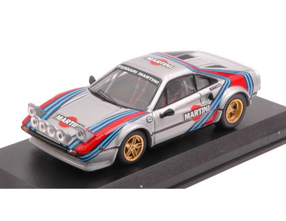 BEST MODEL BT9795 FERRARI 308 GTB GR.4 LIVREA MARTINI AUTOMOBILE COUNCIL SHOW 2018 1:43 Modellino