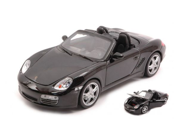 WELLY WE22479BK PORSCHE BOXSTER S CABRIO BLACK 1:24 Modellino