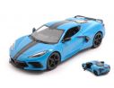 MAISTO MI31527BL CHEVROLET CORVETTE C8 2020 BLUE 1:24 Modellino