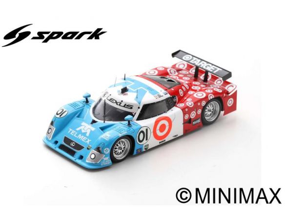 SPARK MODEL S43DA07 RILEY MK XI N.01 WINNER 24 H DAYTONA 2007 PRUETT-DURAN-MONTOYA 1:43 Modellino