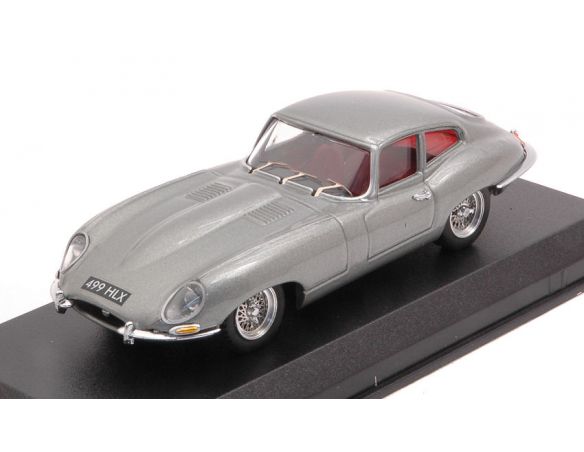 BEST MODEL BT9797 JAGUAR E TYPE COUPE GEORGE HARRISON PERSONAL CAR 1964 GREY MET.1:43 Modellino