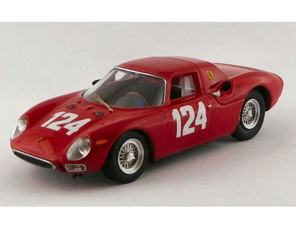 BEST MODEL BT9799 FERRARI 250 LM N.124 WINNER GP MUGELLO 1965 CASONI-NICODEMI 1:43 Modellino