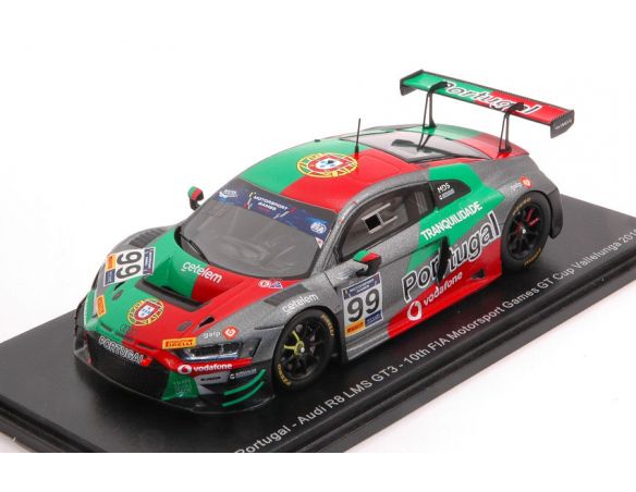 SPARK MODEL S6315 AUDI R8 LMS N.99 FIA GT VALLELUNGA 2019 M.RAMOS-H.CHAVES 1:43 Modellino