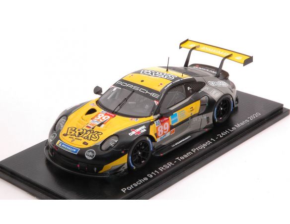 SPARK MODEL S7993 PORSCHE 911 RSR N.89 LM 2020 STEVE BROOKS-A.LASKARATOS-J.PIGUET 1:43 Modellino