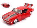 MAISTO MI32508R CHEVROLET CAMARO Z28 1968 CLASSIC MUSCLE RED 1:24 Modellino