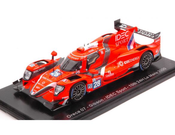 SPARK MODEL S7968 ORECA 07 N.28 10th LM 2020 R.BRADLEY-P.L.CHATIN-P.LAFARGUE 1:43 Modellino