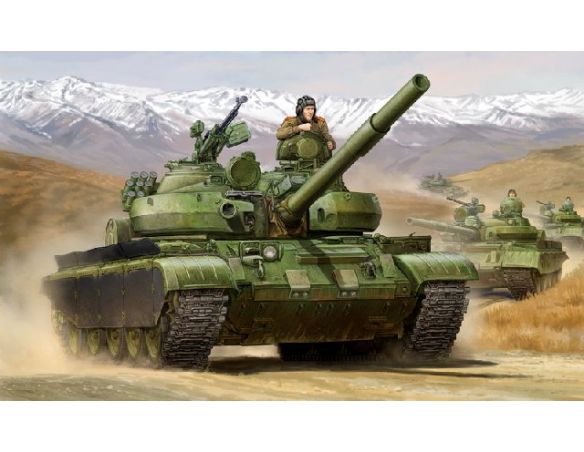 TRUMPETER TP1554 RUSSIAN T-62 BDD MOD.1984 KIT 1:35 Modellino