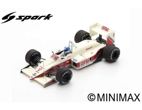 SPARK MODEL S3911 ARROWS A10B DEREK WARWICK 1988 4th ITALIAN GP 1:43 Modellino