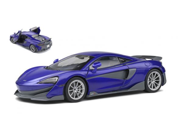 SOLIDO SL1804502 MC LAREN 600LT COUPE' 2018 LANTANA PURPLE 1:18 Modellino