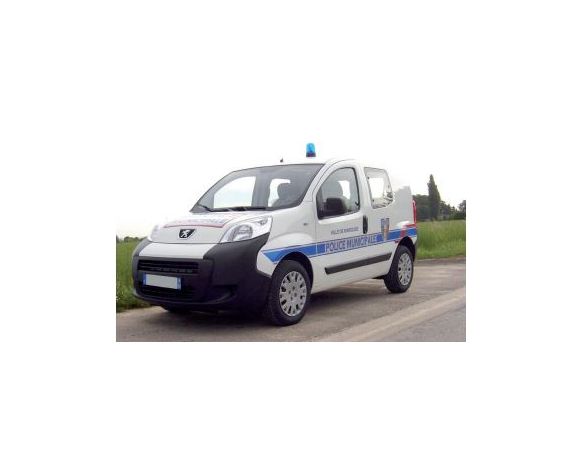 NOREV NV479869 PEUGEOT BIPPER 2009 POLICE MUNICIPALE 1:43 Modellino