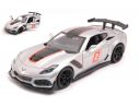 MOTORMAX MTM73785 CORVETTE ZR1 N.2 RACING GREY 1:24 Modellino