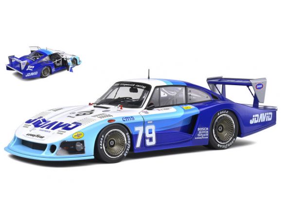 SOLIDO SL1805402 PORSCHE 935 MOBYDICK N.79 LM 1979 FITZPATRICK-HOBBS 1:18 Modellino