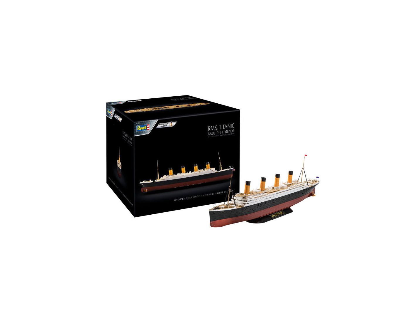 REVELL RV01038 ADVENT CALENDAR 1600 RSM TITANIC (EASY CLICK SYSTEM