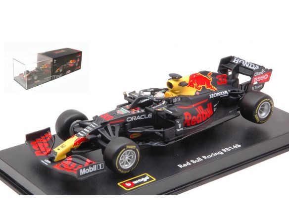 BBURAGO BU38056V RED BULL RB16B MAX VERSTAPPEN 2021 N.33 SIGNATURE 1:43 Modellino