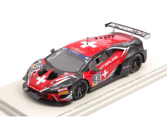 SPARK MODEL S9609 LAMBORGHINI HURACAN GT3 N.58 VALLELUNGA 2019 C.LENZ-P.NIEDERHAUSER 1:43 Modellino