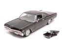 WELLY WE22417LR-BK CHEVROLET IMPALA SS 396 TUNING BLACK 1:24 Modellino