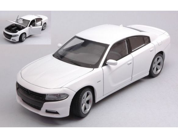 WELLY WE24079W DODGE CHARGER R/T WHITE 1:24 Modellino