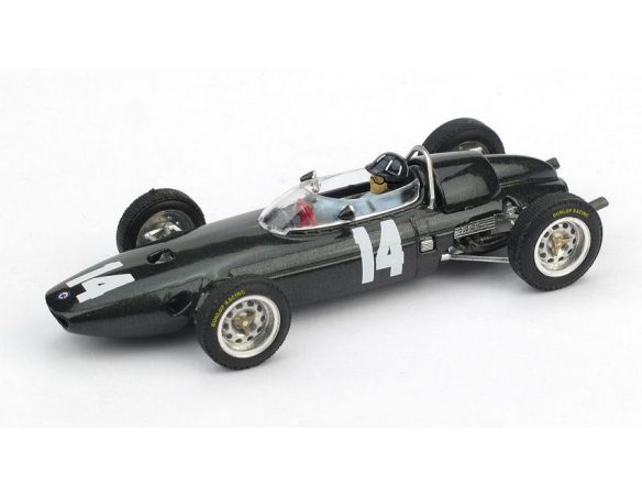 BRUMM BM0323CH BRM P 57 G.HILL 1962 N.14 WINNER ITALY GP WORLD CHAMPION W/PILOTE 1:43 Modellino