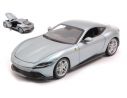 BBURAGO BU26029S FERRARI ROMA SILVER 1:24 Modellino