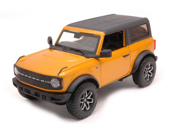 MAISTO MI31530O FORD BRONCO BADLANDS 2021 ORANGE 1:24 Modellino