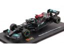 BBURAGO BU38058H MERCEDES F1 W12 EQ POWER LEWIS HAMILTON 2021 N.44 SIGNATURE 1:43 Modellino