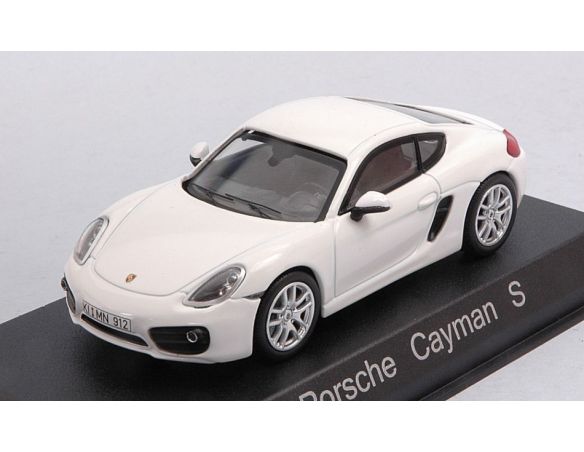 NOREV NV750037 PORSCHE CAYMAN S 2013 WHITE 1:43 Modellino