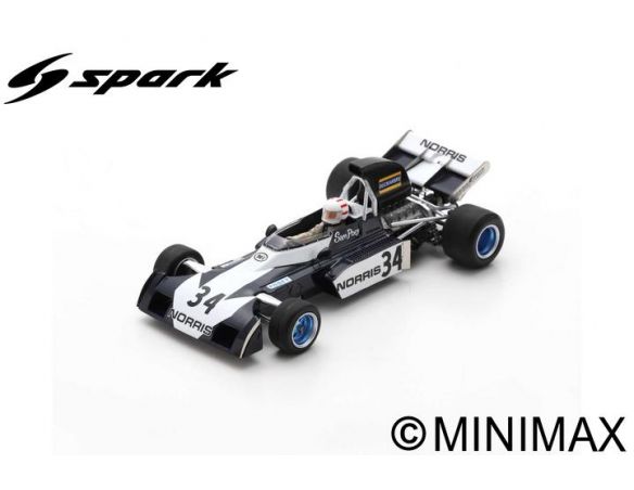 SPARK MODEL S3997 SURTEES TS9B SAM POSEY 1972 N.34 US GP 1:43 Modellino