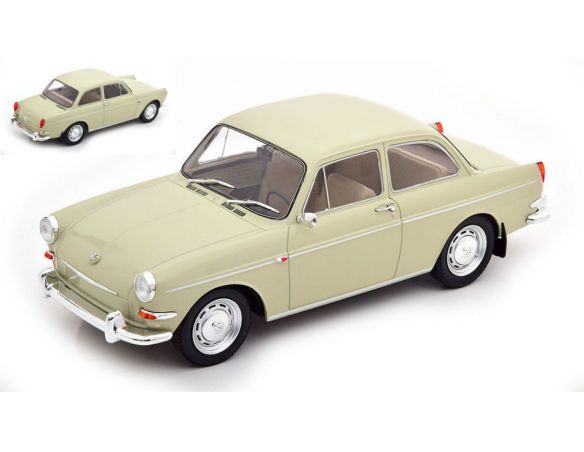 MODELCARGROUP MCG18279 VW 1500 S (TYPE 3) LIGHT GREY 1:18 Modellino