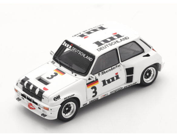 SPARK MODEL S6021 RENAULT 5 TURBO N.3 EUROCUP 1981 PETER OBERNDORFER 1:43 Modellino