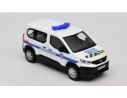 NOREV NV479068 PEUGEOT RIFTER 2019 POLICE MUNICIPALE WITH BLUE & YELLOW STRIPING 1:43 Modellino