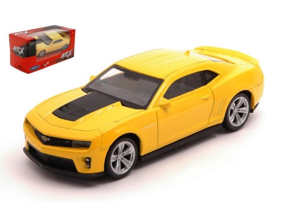 WELLY WE38509A CHEVROLET CAMARO ZL1 2012 YELLOW 1:43 Modellino