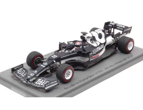 SPARK MODEL S7853 ALPHA TAURI AT02 YUKI TSUNODA 2021 N.22 4th ABU DHABI GP  1:43 Modellino