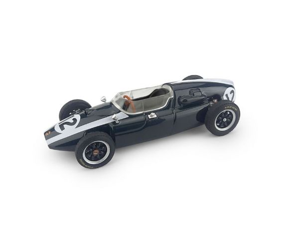 BRUMM BM0278B COOPER J.BRABHAM 1959 N.12 WINNER GRAN BRETAGNA GP WORLD CHAMPION 1:43 Modellino