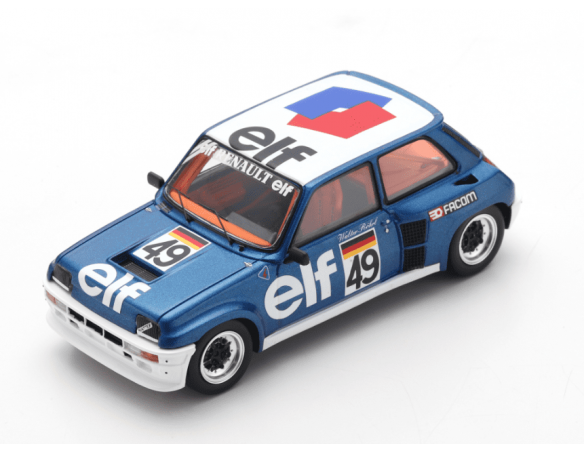 SPARK MODEL S6022 RENAULT 5 TURBO N.49 EUROCUP 1981 WALTER ROHRL 1:43 Modellino