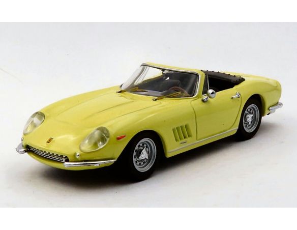 BEST MODEL BT9824 FERRARI 275 GTB/4 SPYDER NART 1967 GIALLO SOLARE 1:43 Modellino