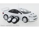 IXO MODEL MDCS030 PEUGEOT 307 WRC WHITE 2 SET OF WHEELS AND TYRES AND EXTRA SPOILER 1:43 Modellino