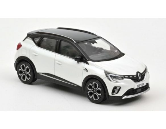 NOREV NV517778 RENAULT CAPTUR 2020 PEARL WHITE & BLACK ROOF 1:43 Modellino