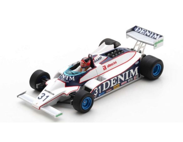 SPARK MODEL S7252 OSELLA FA1B PIERCARLO GHINZANI 1981 N.31 BELGIAN GP 1:43 Modellino