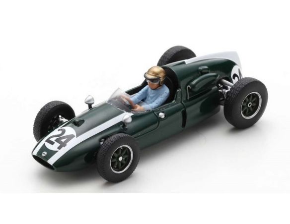 SPARK MODEL S8039 COOPER T51 JACK BRABHAM 1959 N.24 WINNER MONACO GP WORLD CHAMPION 1:43 Modellino