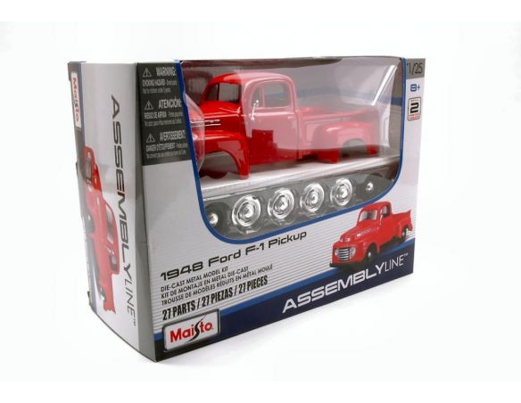 MAISTO MI39935R FORD PICK UP 1948 RED KIT 1:24 Modellino