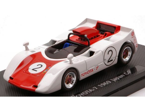 EBBRO EB44718 TOYOTA-7 N.2 JAPAN GP 1969 1:43 Modellino