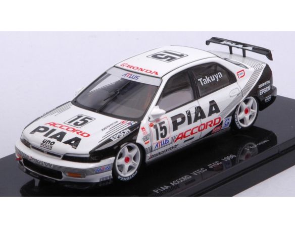 EBBRO EB45040 PIAA ACCORD VTEC N.15 JGTC 1996 T.KUROSAWA 1:43 Modellino