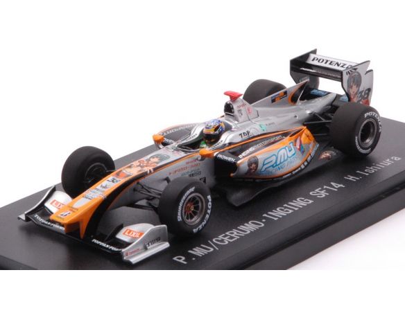 EBBRO EB45128 P.MU/SERUMO-INGING N.38 SUPER FORMULA 2014 H.ISHIURA 1:43 Modellino